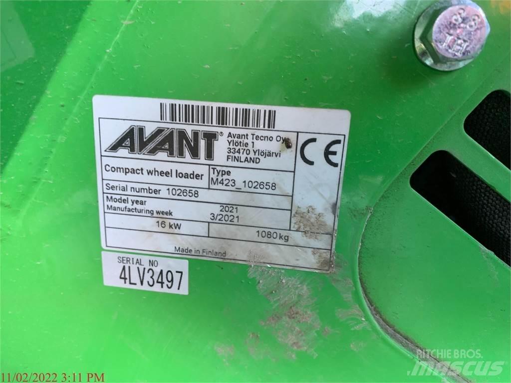 Avant 423 Pás carregadoras de rodas