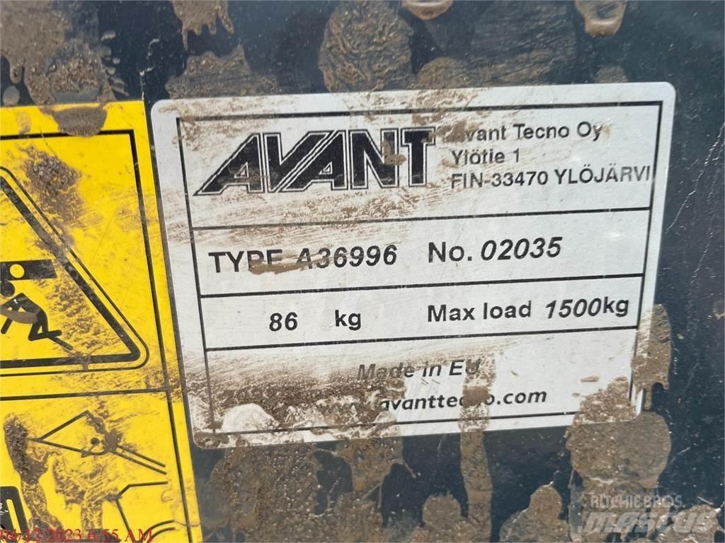 Avant 423 Pás carregadoras de rodas