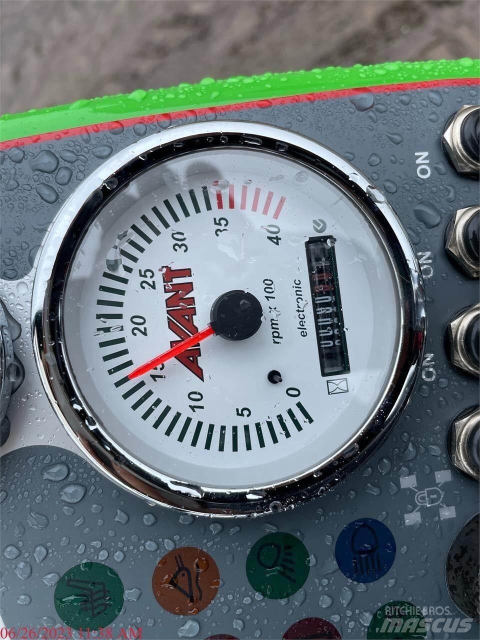 Avant 635 Pás carregadoras de rodas