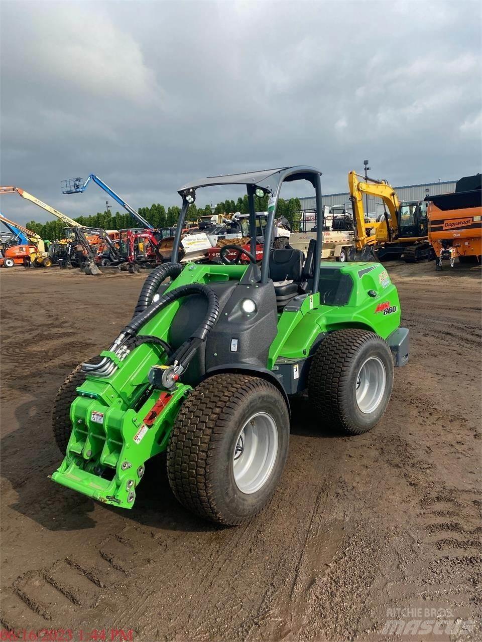Avant 860I Pás carregadoras de rodas
