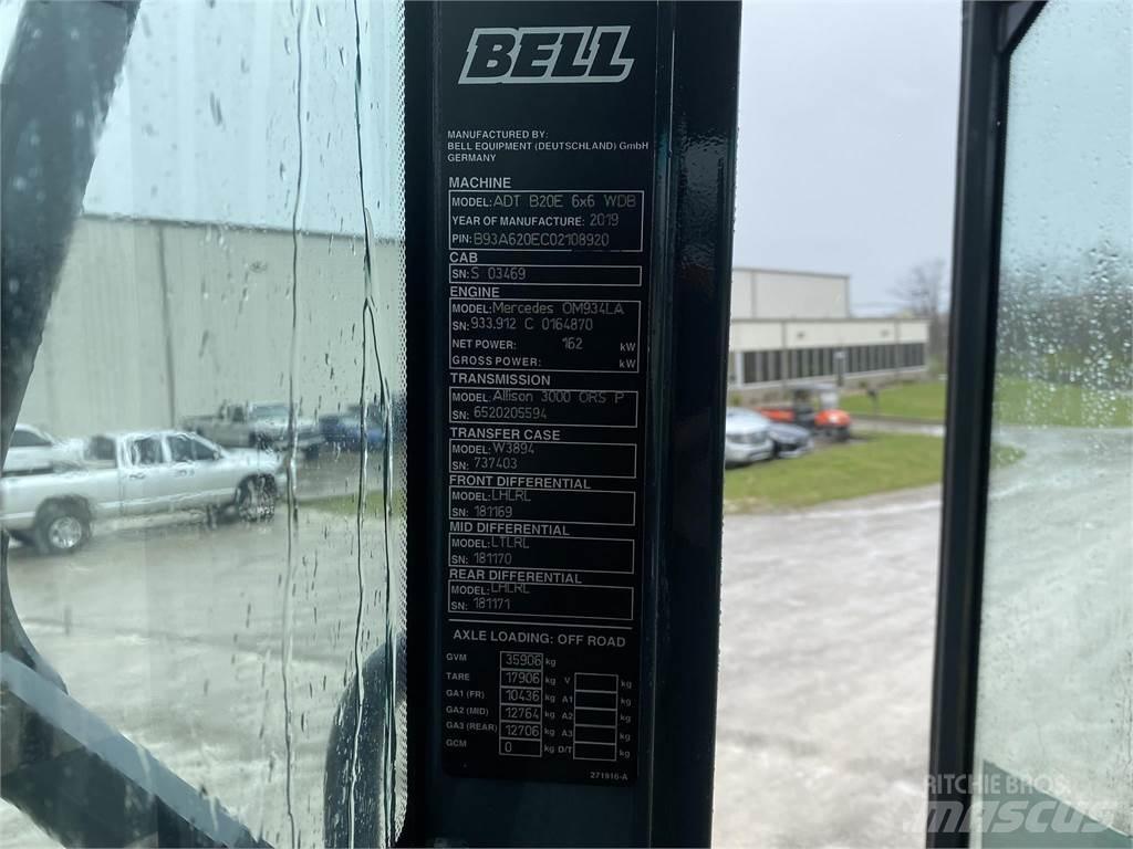 Bell B20E Camiões articulados