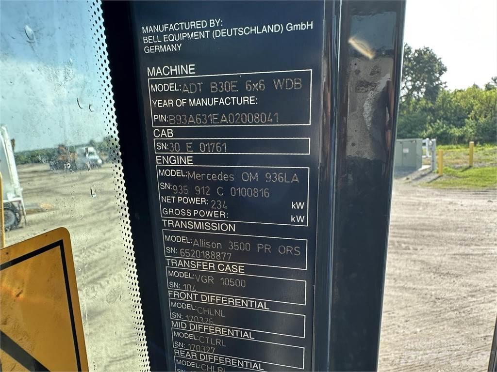 Bell B30E Camiões articulados