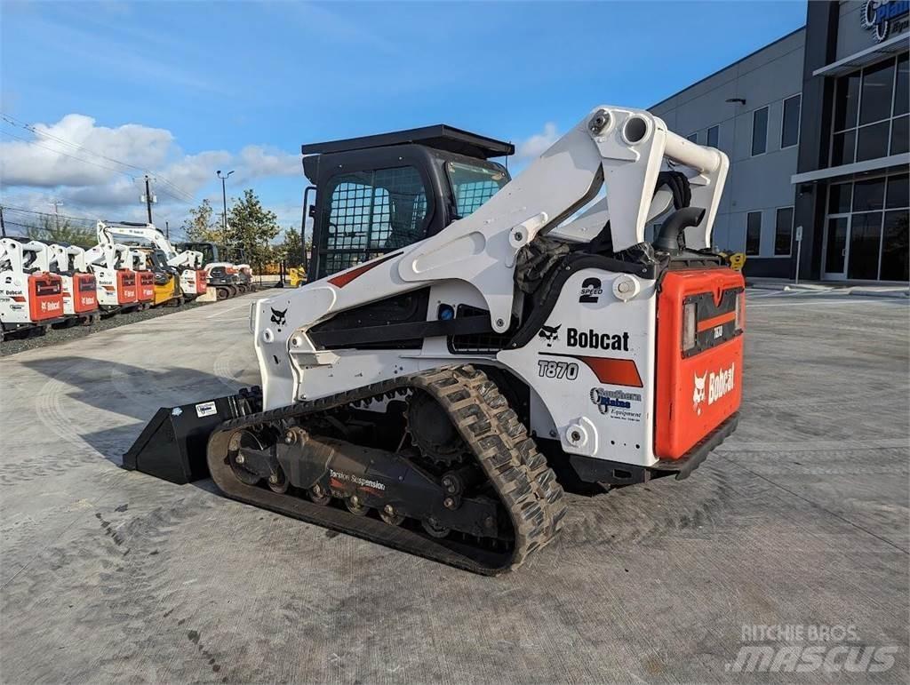 Bobcat T870 Carregadoras de direcção deslizante
