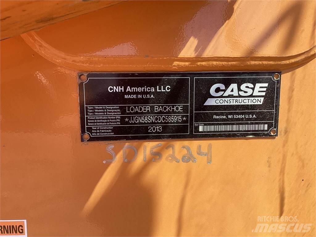 CASE 580 Retroescavadoras