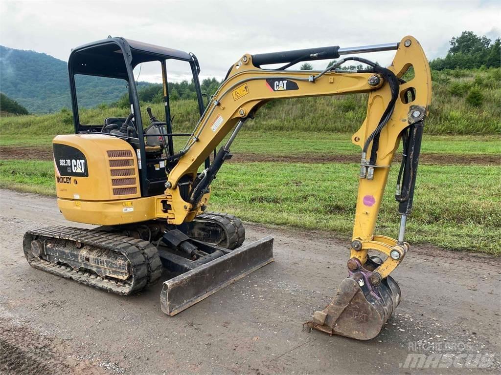 CAT 302.7D CR Mini Escavadoras <7t