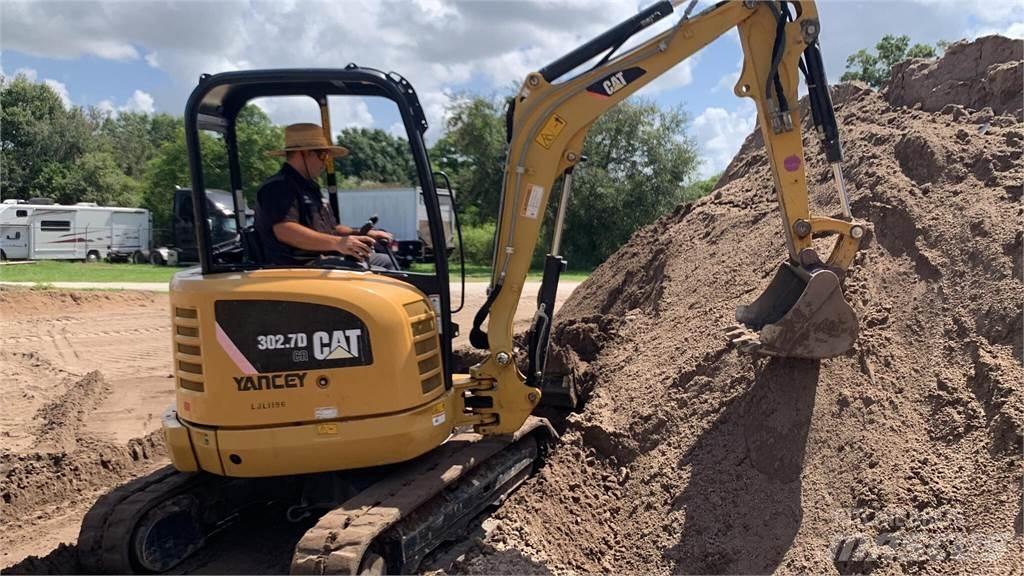 CAT 302.7D CR Mini Escavadoras <7t