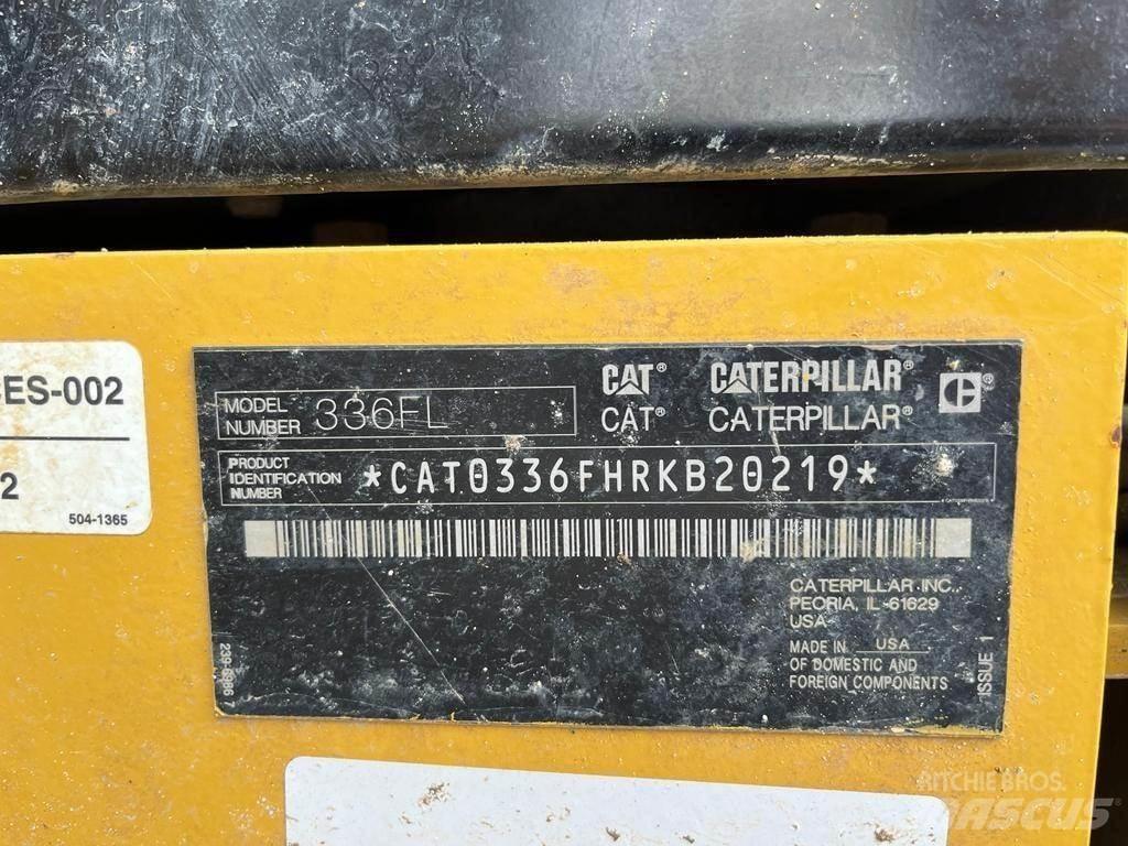 CAT 336FL Escavadoras de rastos