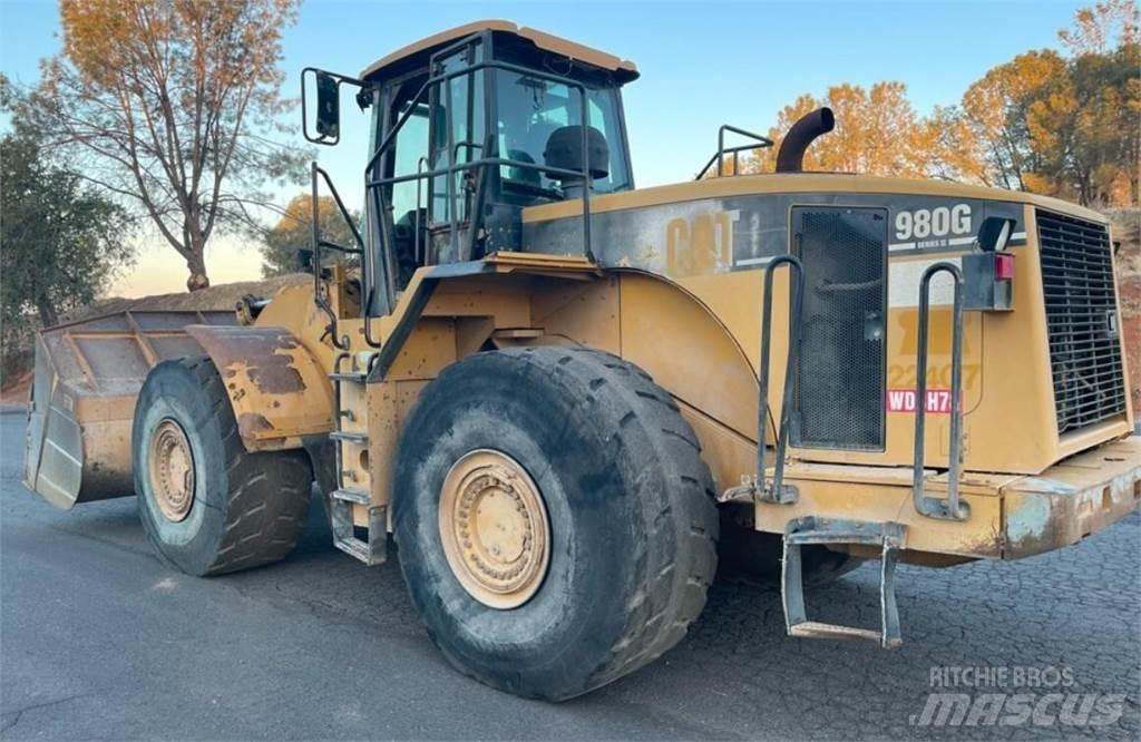 CAT 980G Pás carregadoras de rodas