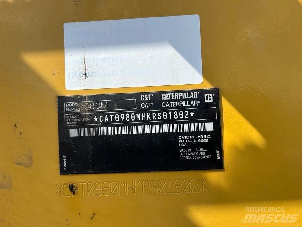 CAT 980M Pás carregadoras de rodas
