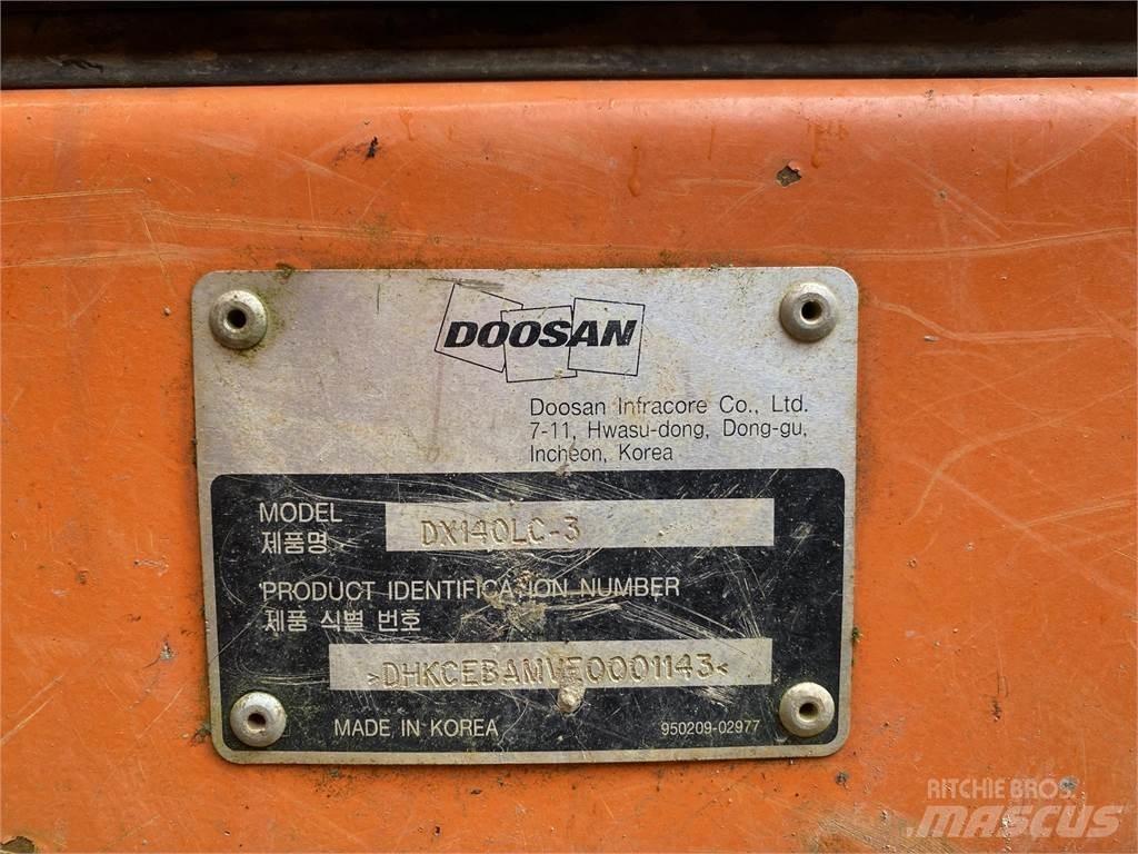 Doosan DX140 LC-3 Escavadoras de rastos