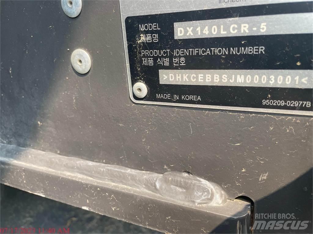 Doosan DX140 LC-5 Escavadoras de rastos