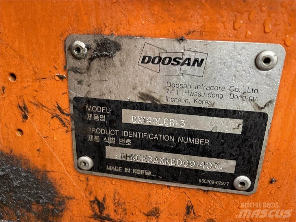 Doosan DX140 LCR-3 Escavadoras de rastos