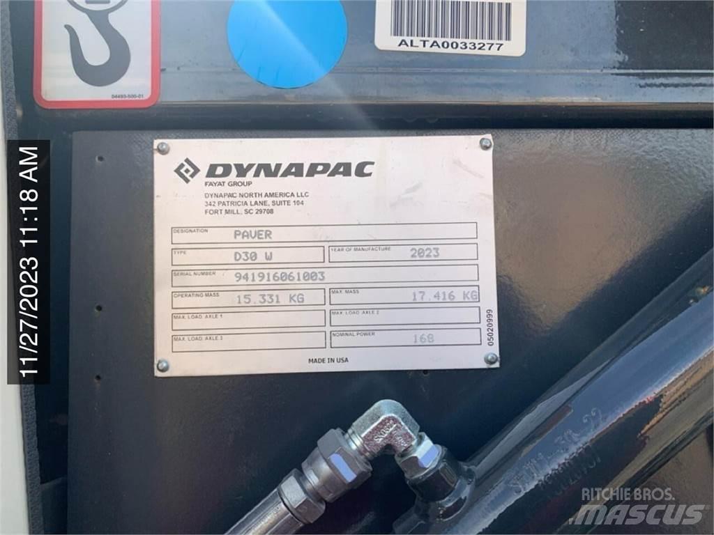 Dynapac D30W Pavimentadoras de asfalto