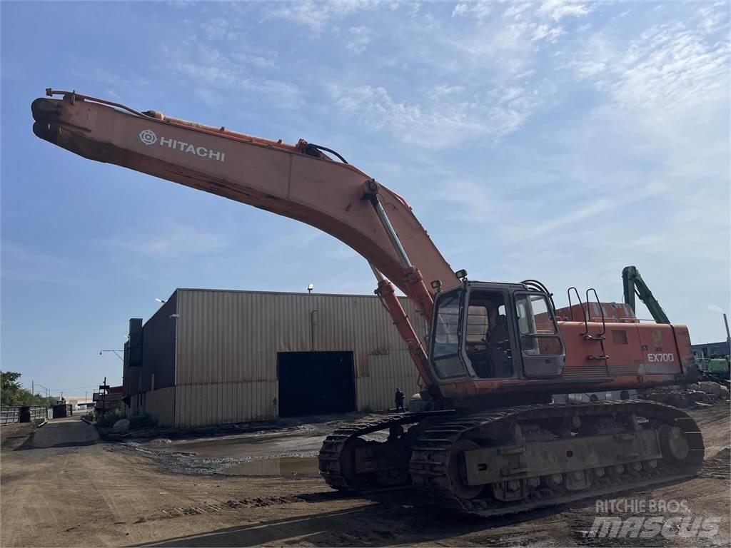 Hitachi EX700 Escavadoras de rastos