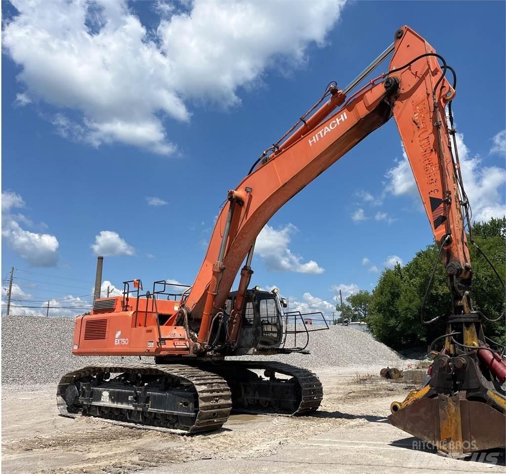 Hitachi EX750-5 Escavadoras de rastos
