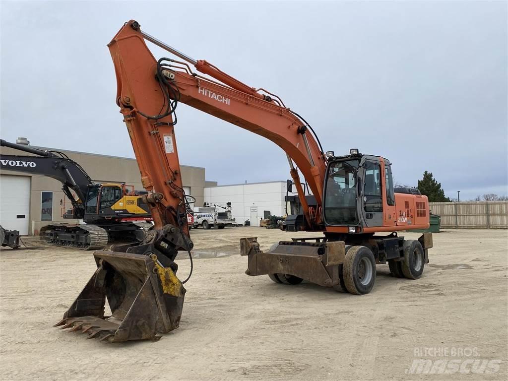 Hitachi ZX210W Escavadoras de rodas