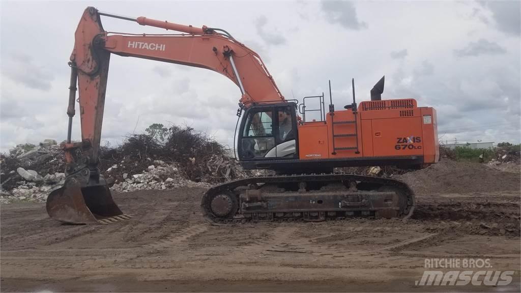 Hitachi ZX670 LC-5B Escavadoras de rastos