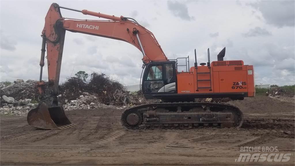 Hitachi ZX670 LC-5B Escavadoras de rastos