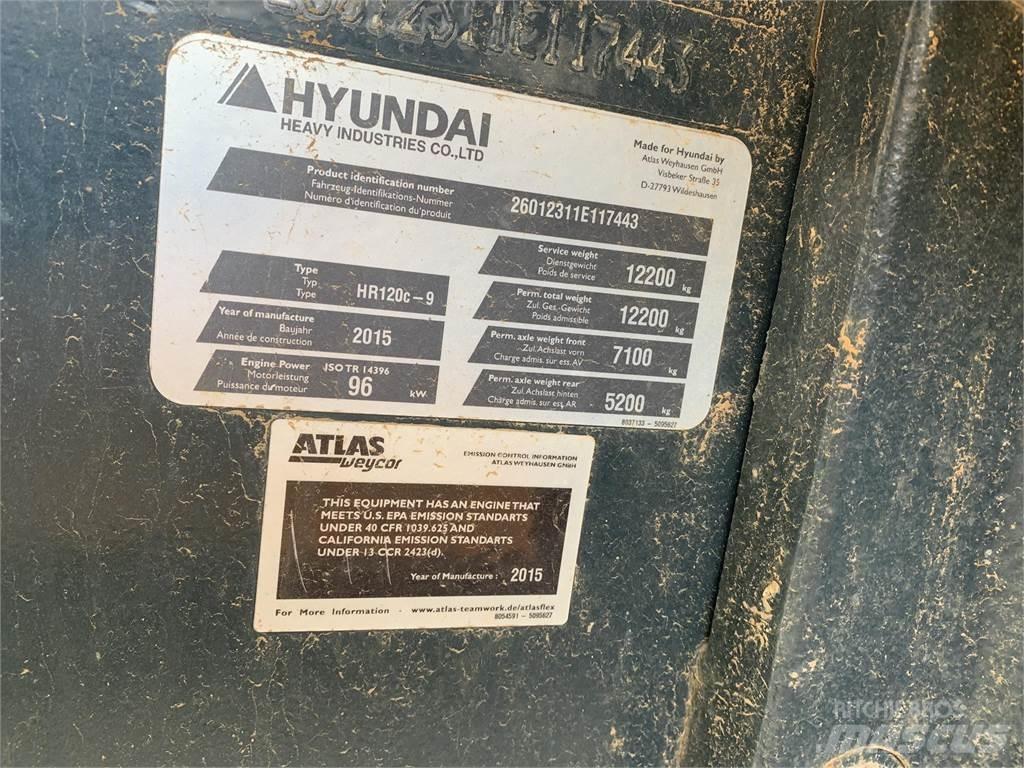 Hyundai HR120C-9 Cilindros Compactadores tandem