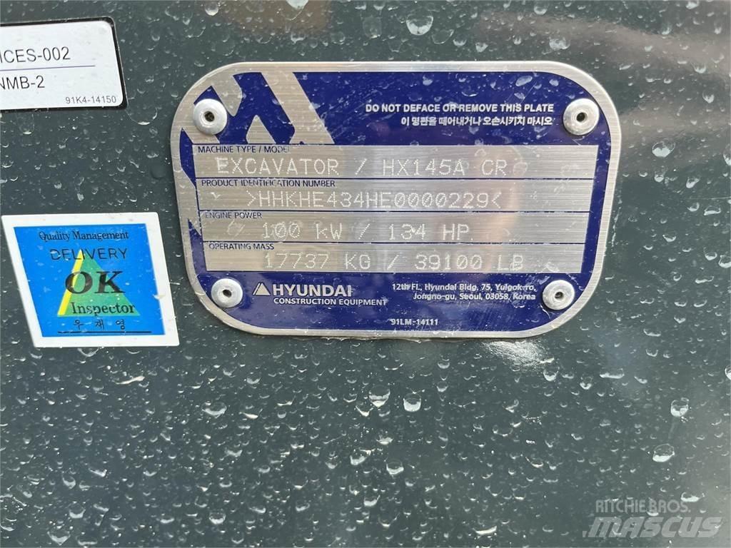 Hyundai HX145A LCR Escavadoras de rastos