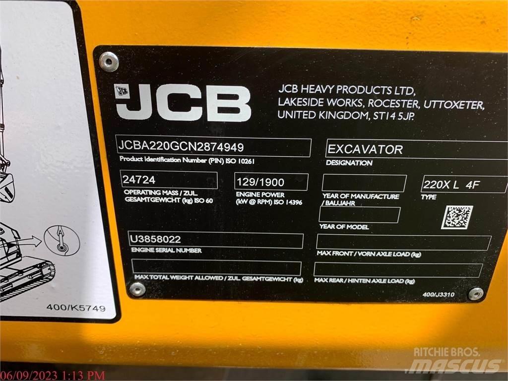 JCB 220X Escavadoras de rastos