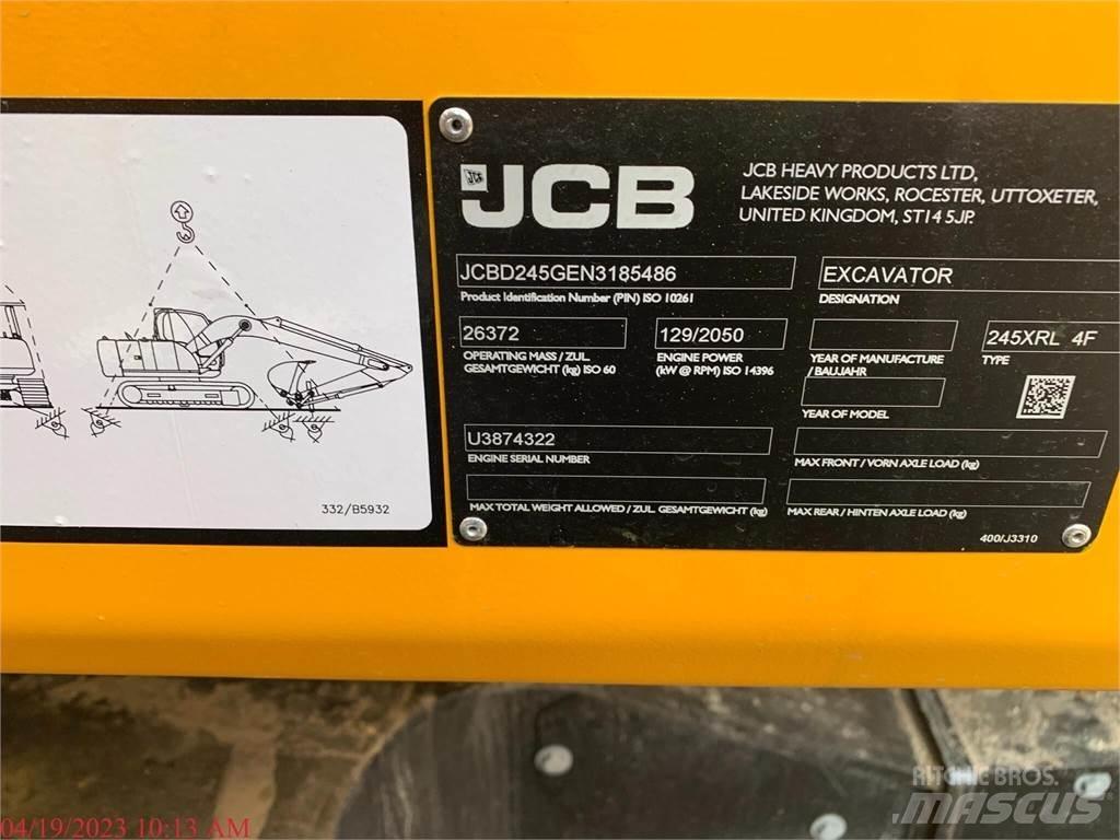 JCB 245XR Escavadoras de rastos