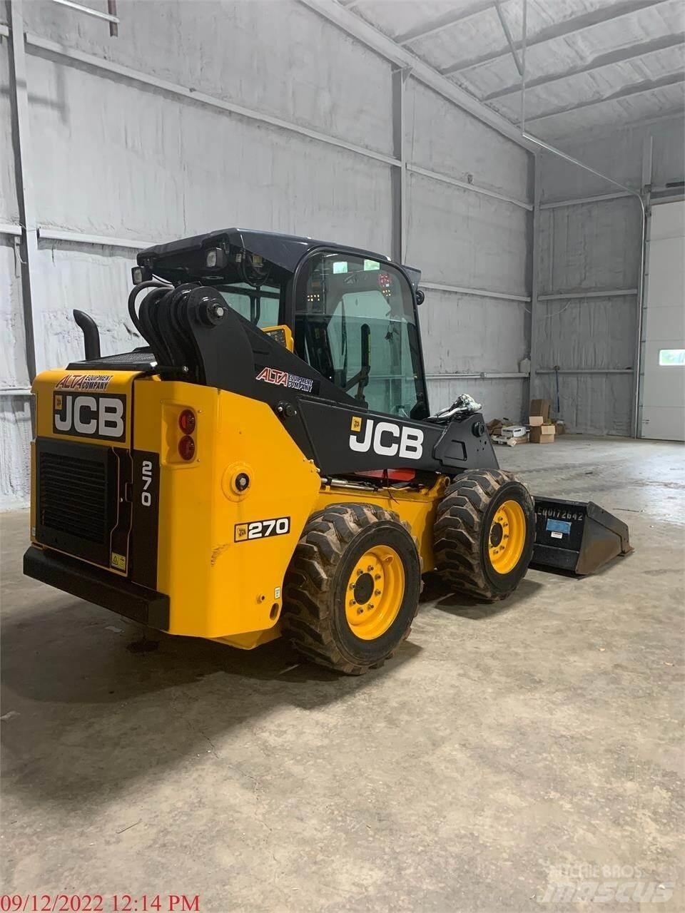 JCB 270 Carregadoras de direcção deslizante