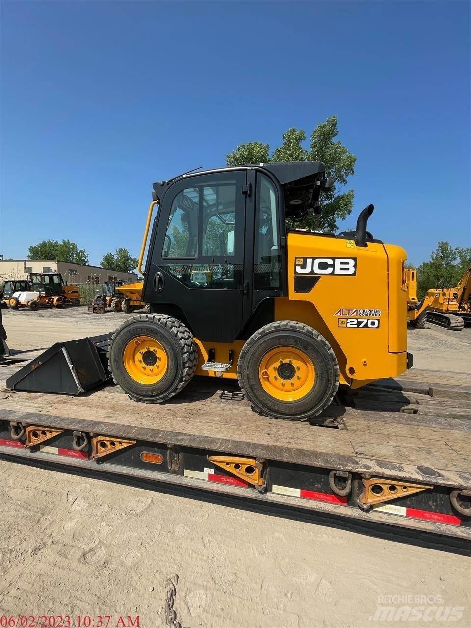 JCB 270 Carregadoras de direcção deslizante