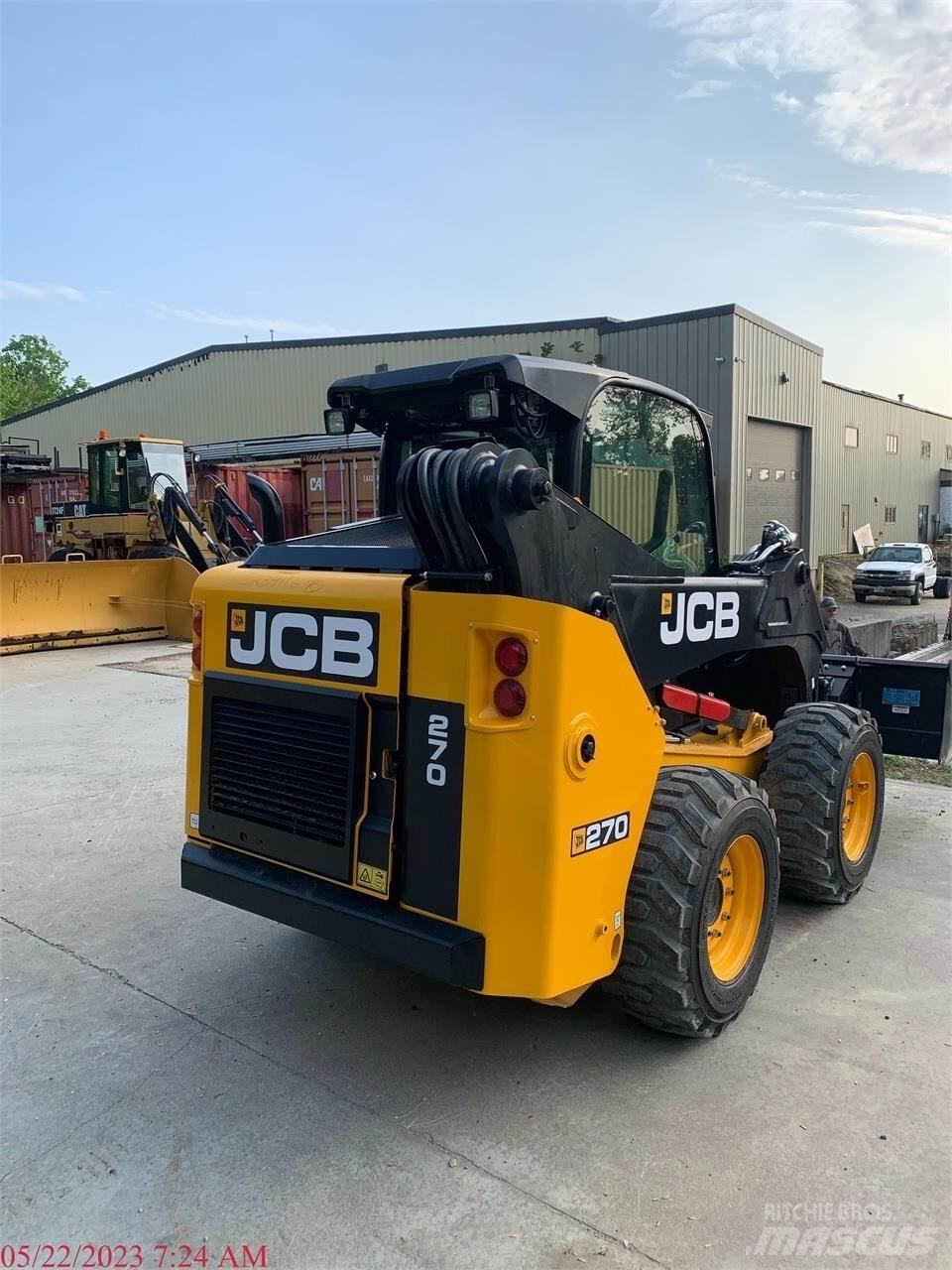 JCB 270 Carregadoras de direcção deslizante