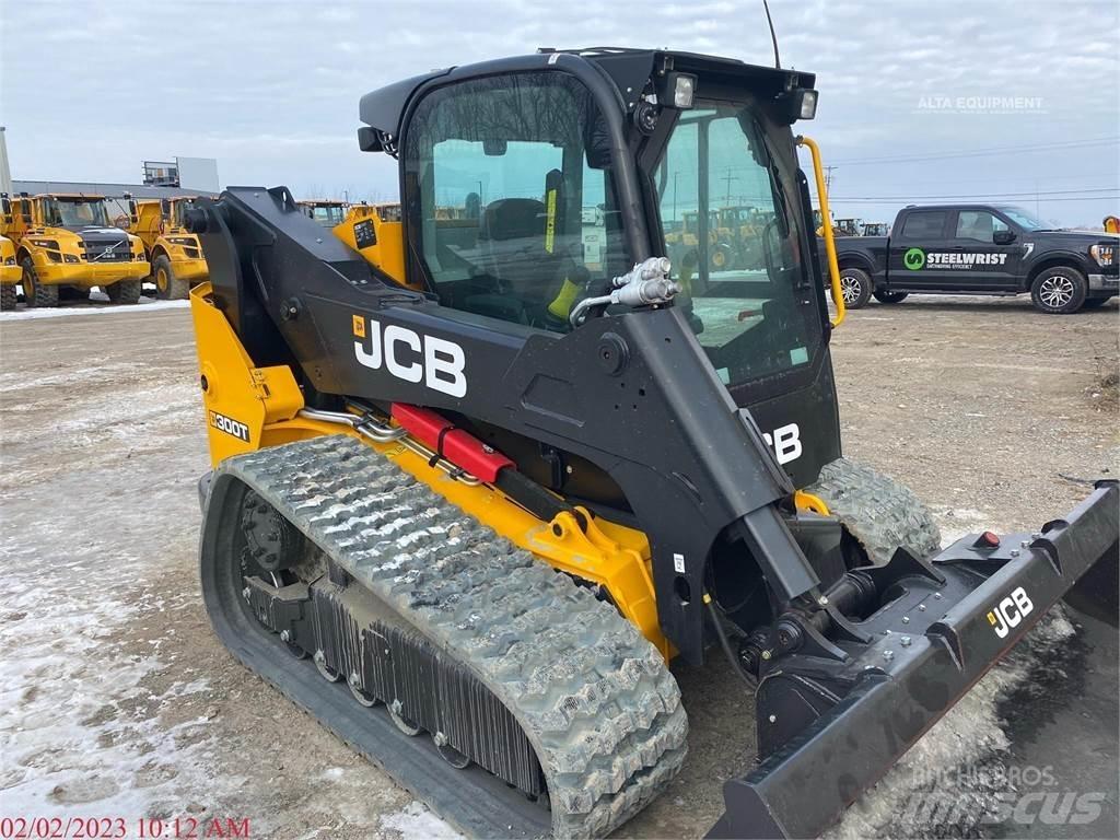 JCB 300T Carregadoras de direcção deslizante