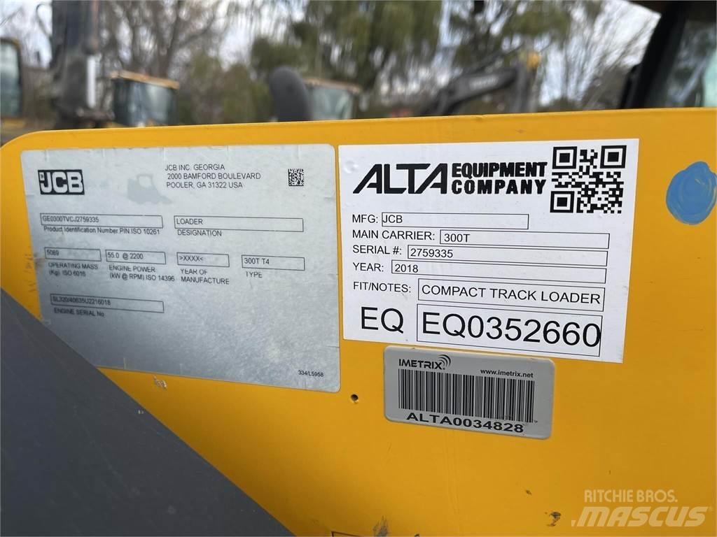 JCB 300T Carregadoras de direcção deslizante