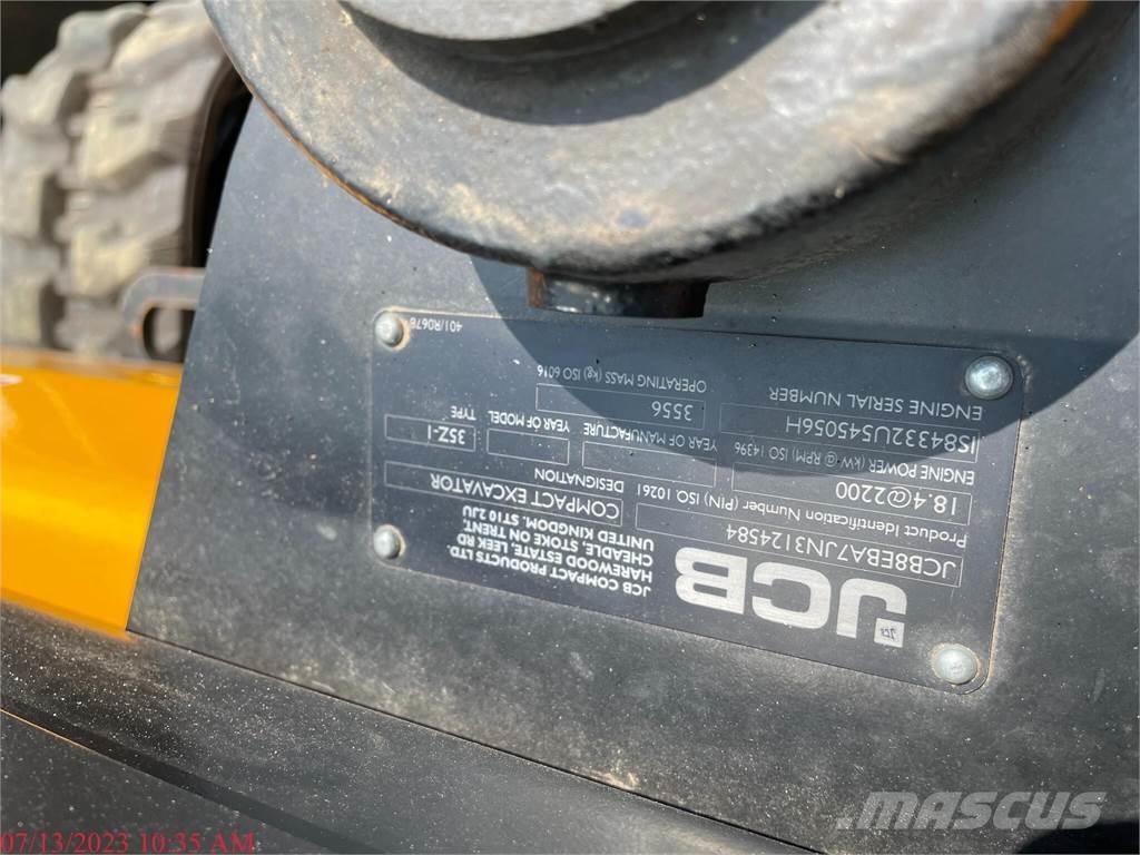 JCB 35Z-1 Mini Escavadoras <7t