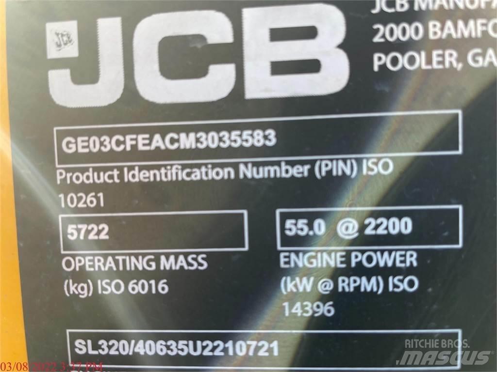 JCB 3TS-8T Carregadoras de direcção deslizante