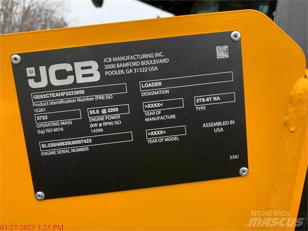JCB 3TS-8T Carregadoras de direcção deslizante