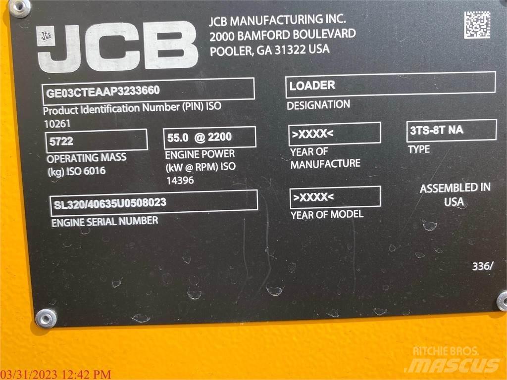 JCB 3TS-8T Carregadoras de direcção deslizante