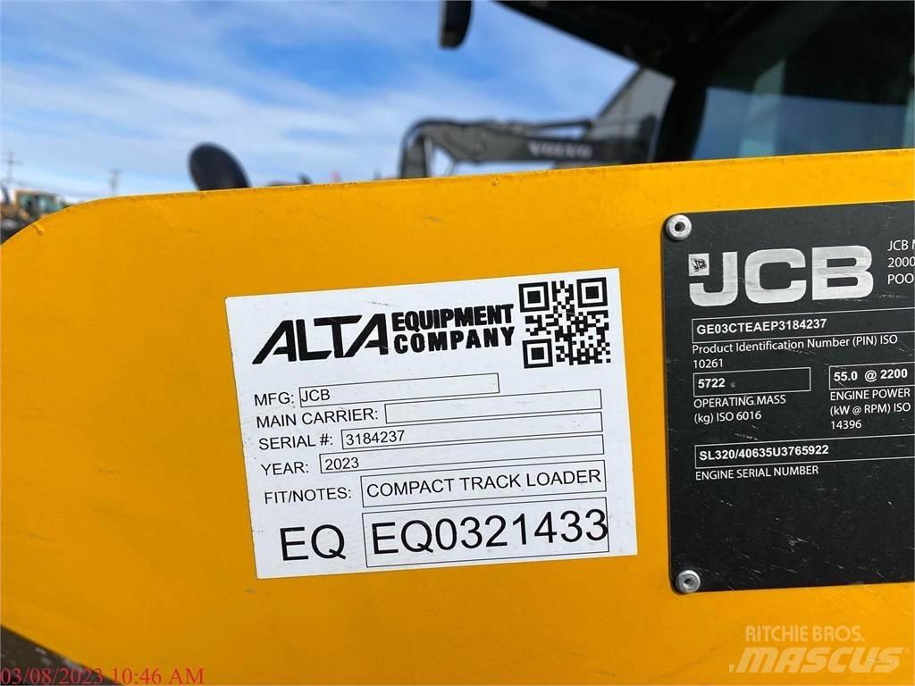 JCB 3TS-8T Carregadoras de direcção deslizante