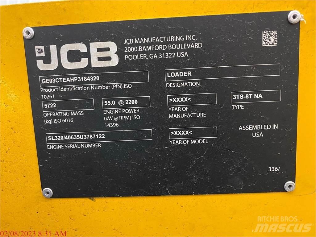 JCB 3TS-8T Carregadoras de direcção deslizante
