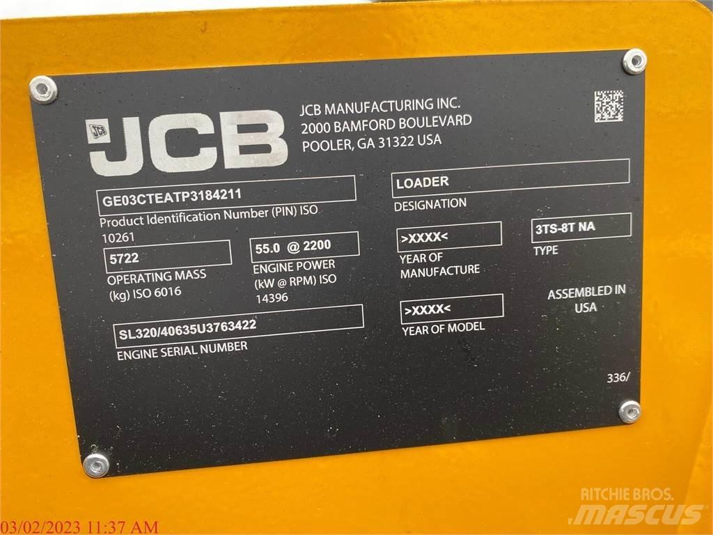 JCB 3TS-8T Carregadoras de direcção deslizante