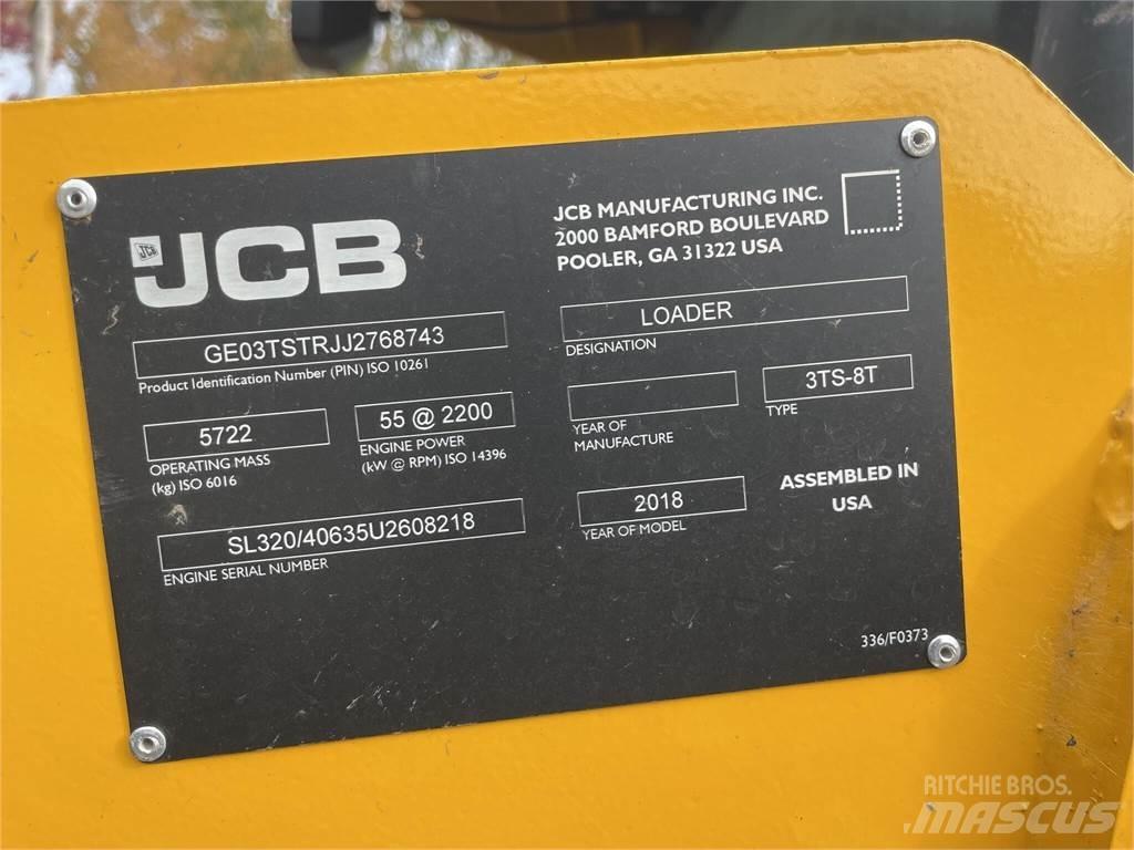 JCB 3TS-8T Carregadoras de direcção deslizante