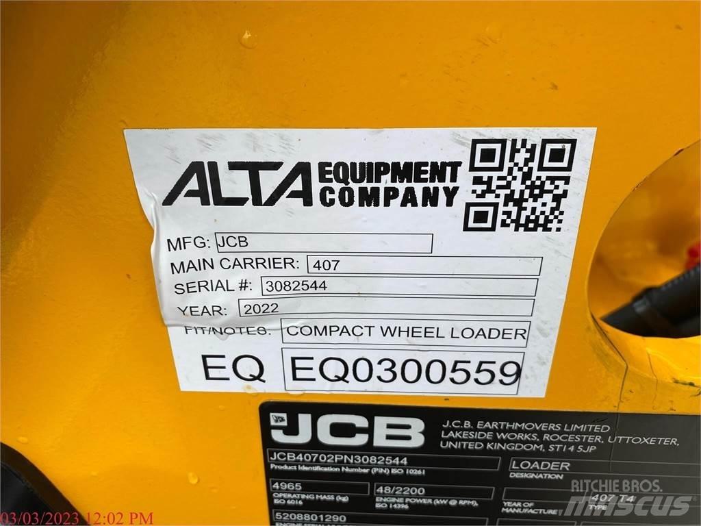 JCB 407 Pás carregadoras de rodas