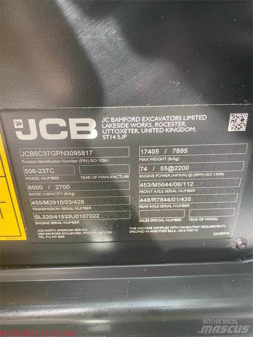 JCB 506-23TC Manipuladores telescópicos