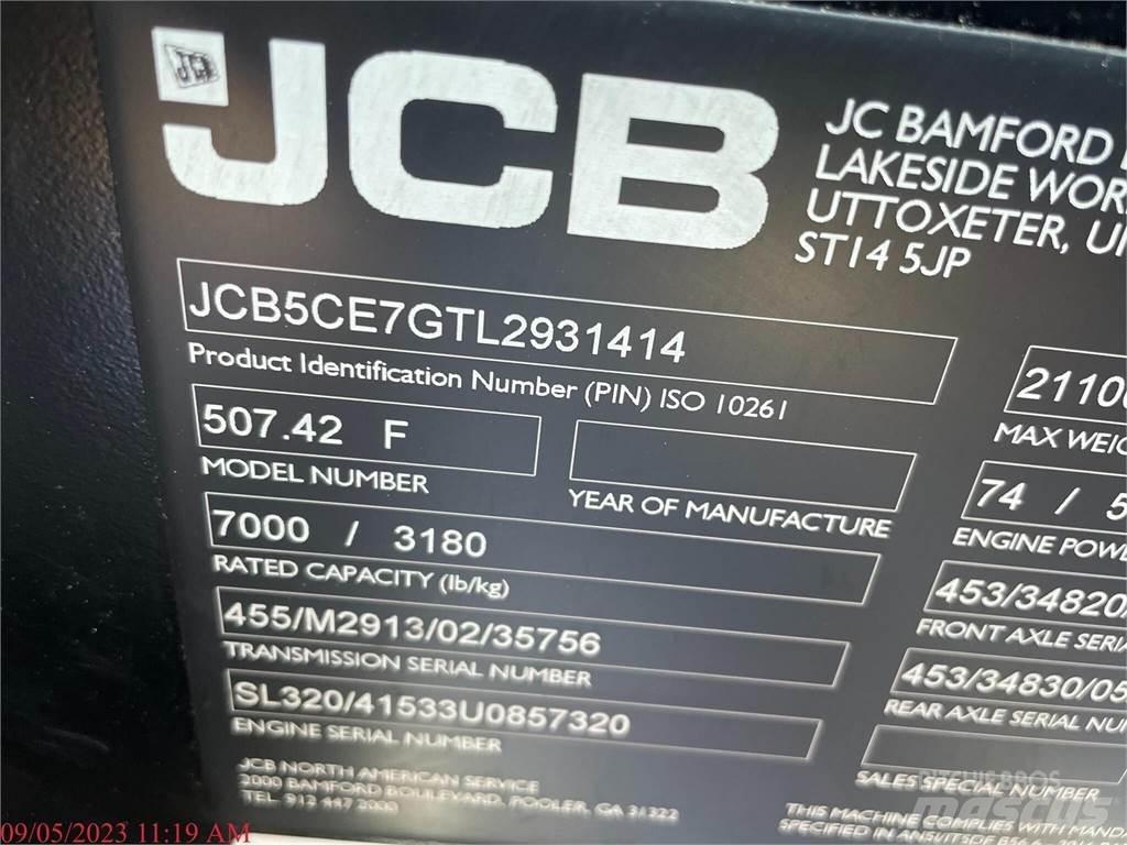 JCB 507-42 Manipuladores telescópicos