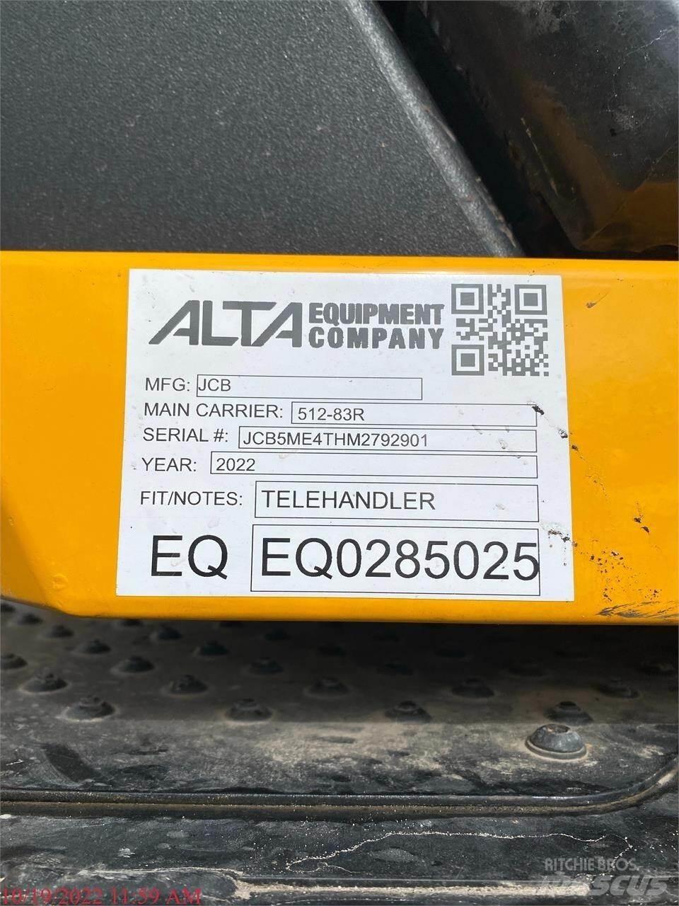JCB 512-83R Manipuladores telescópicos