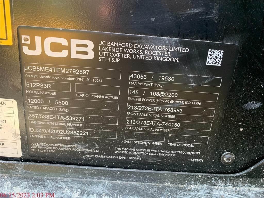 JCB 512-83R Manipuladores telescópicos