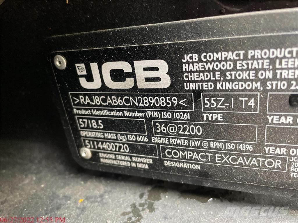 JCB 55Z-1 Mini Escavadoras <7t