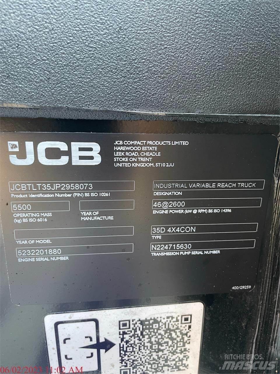JCB 77-52D Manipuladores telescópicos
