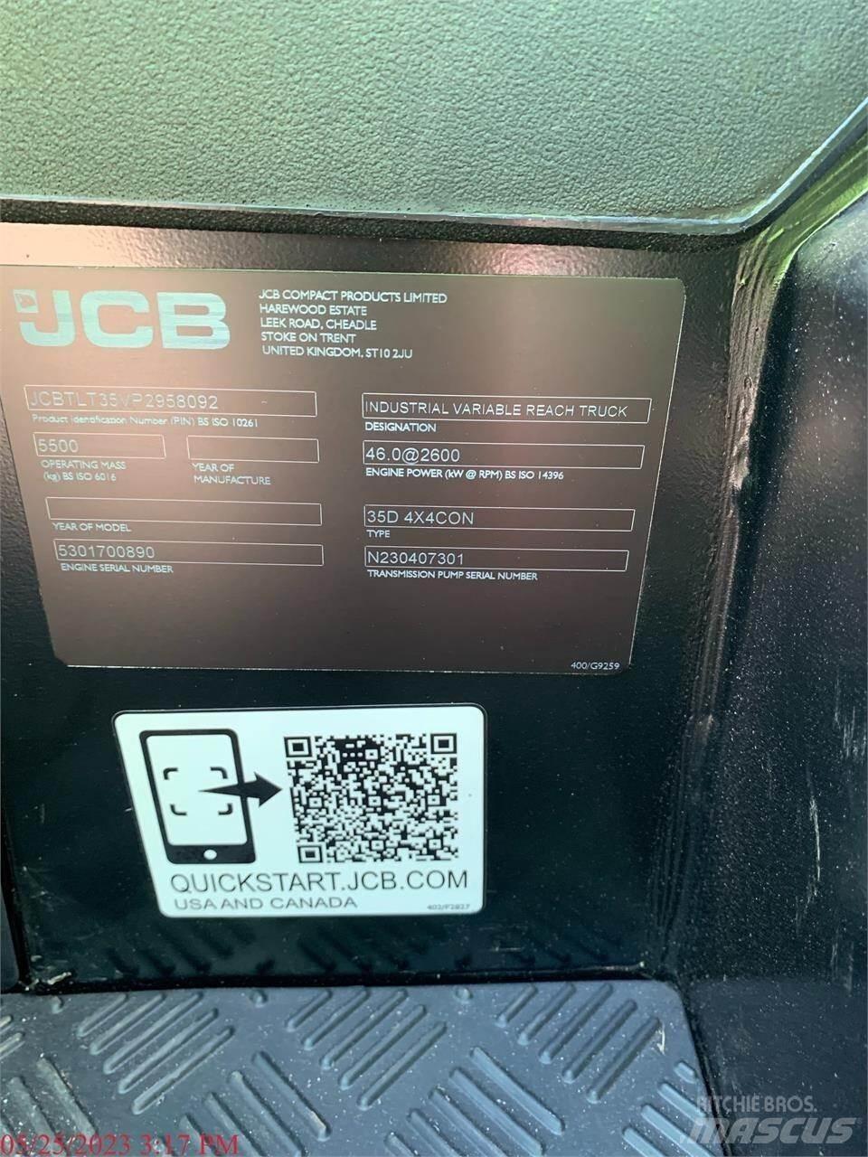 JCB 77-52D Manipuladores telescópicos