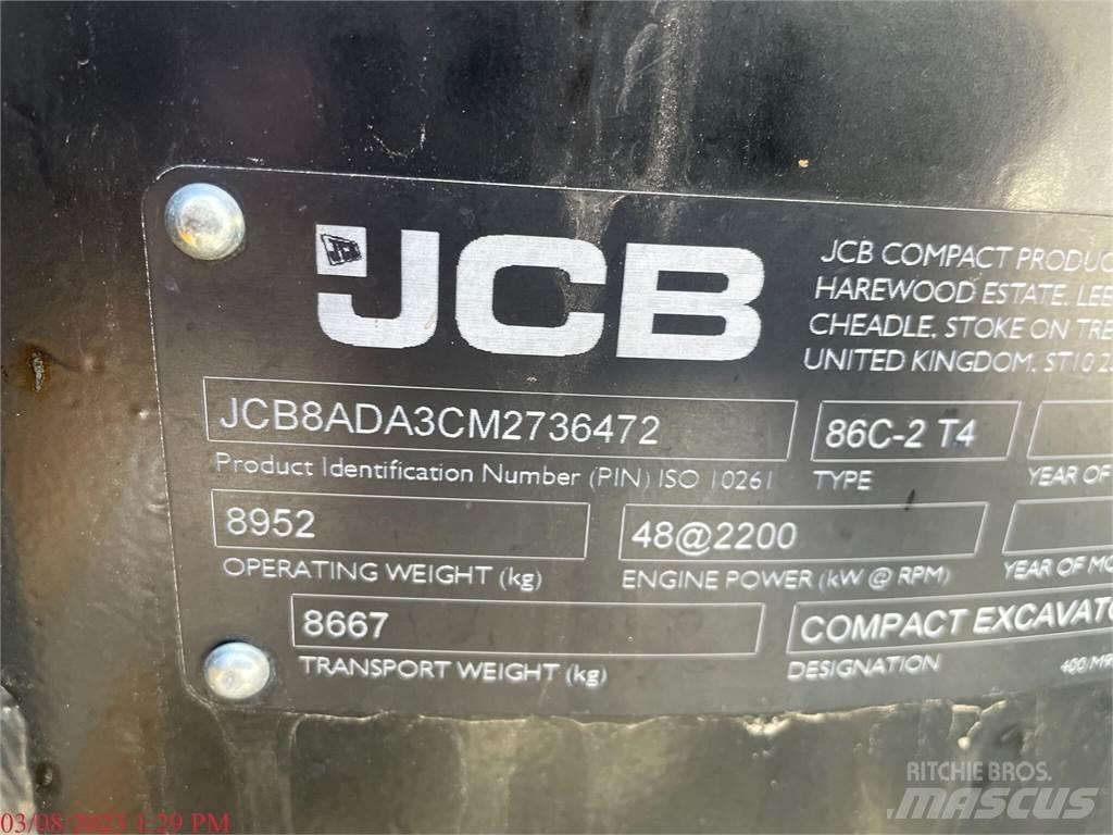 JCB 86C-2 Escavadoras de rastos