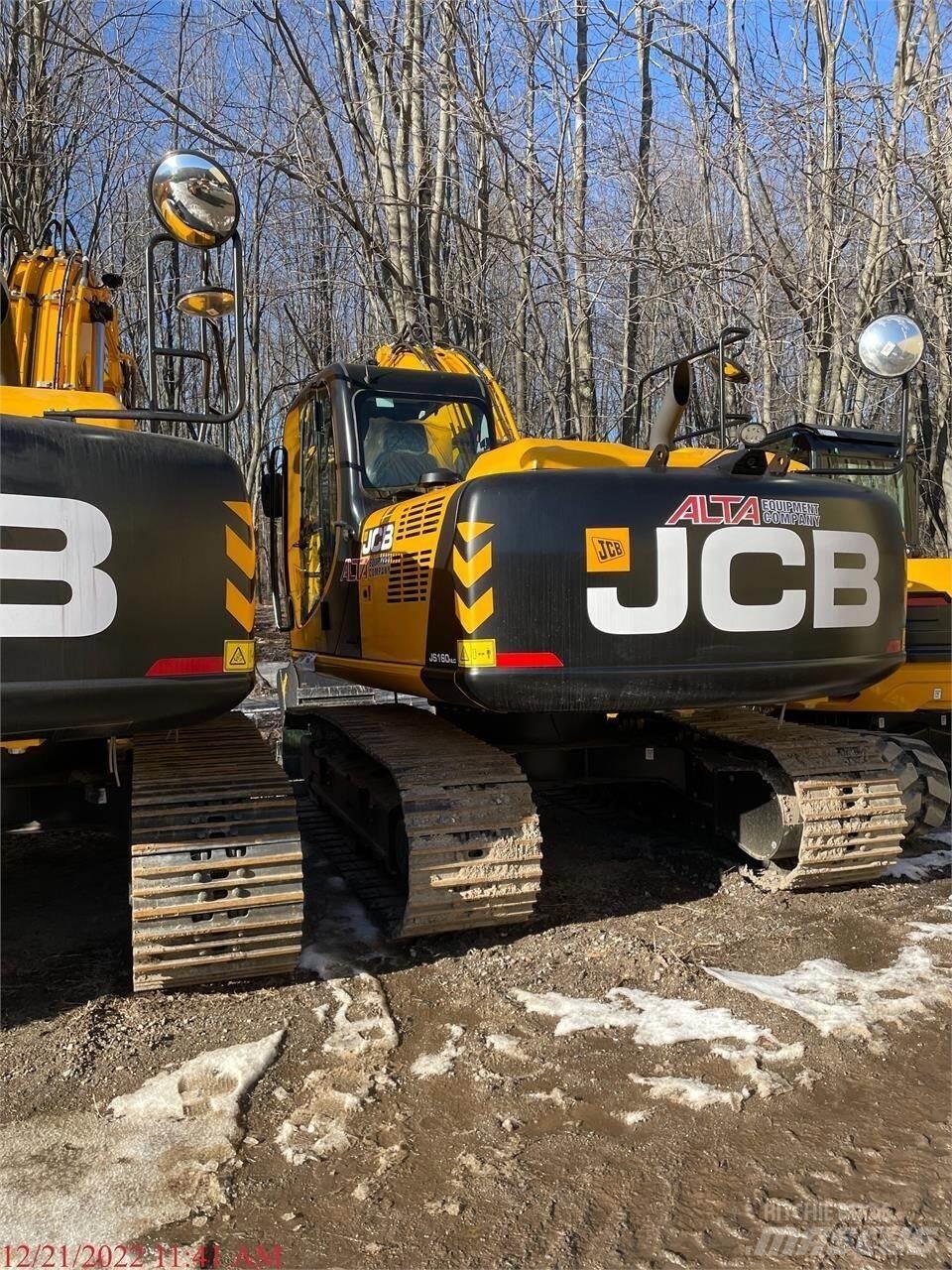 JCB JS160 Escavadoras de rastos