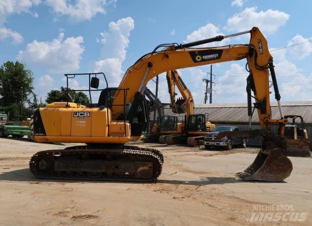 JCB JS160 Escavadoras de rastos